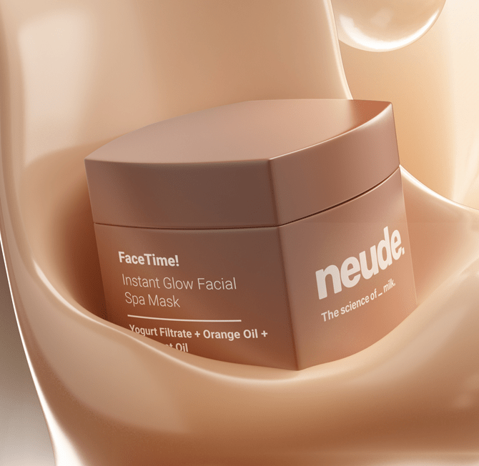 FaceTime! Instant Face Mask for Lasting Glow - Neude Skin